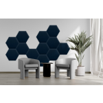 Polsterpaneel Magic Velvet Granatblau